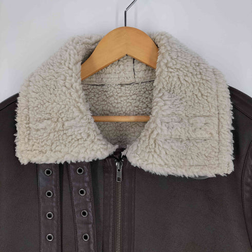 アングリッド Ungrid フェイクムートンボアブルゾン レディース JPN:S