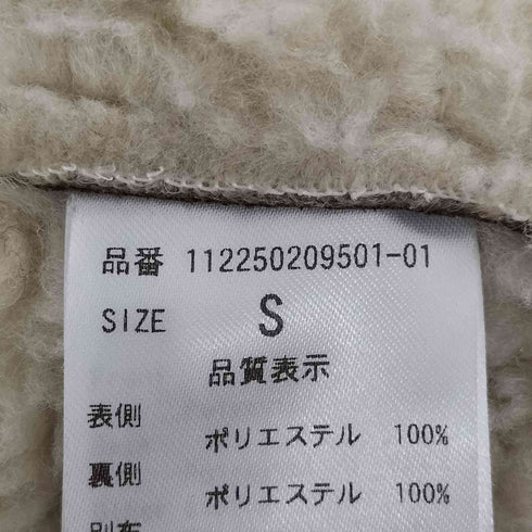 アングリッド Ungrid フェイクムートンボアブルゾン レディース JPN:S