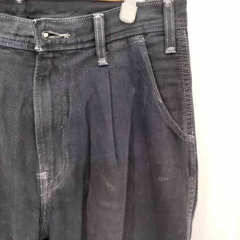 リーバイスレッド Levis RED プリーテッドトラウザー ジャックストロー ヘンプ混 デニムパンツ メンズ 30/32