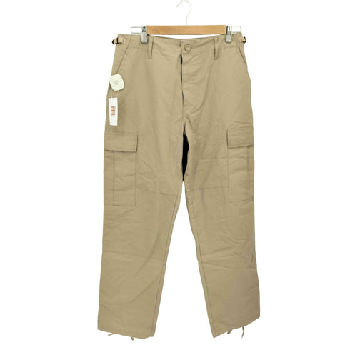 リップストップ ポリ コットン カーゴパンツ Military メンズ S