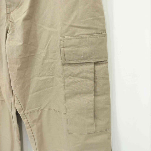 リップストップ ポリ コットン カーゴパンツ Military メンズ S