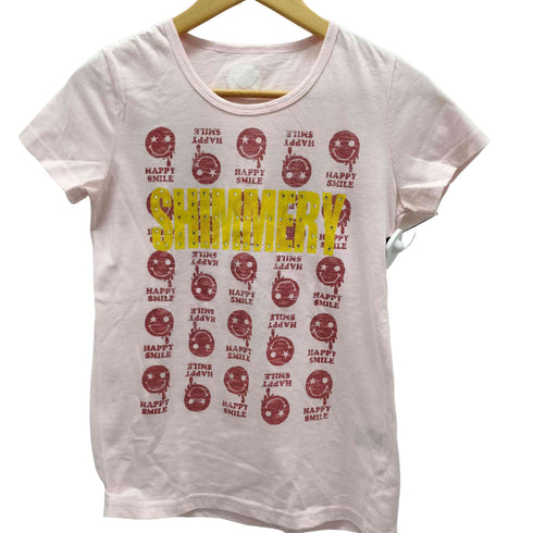 SMILEY FACE Y2K ニコちゃん ラインストーン Tシャツ レディース JPN:M