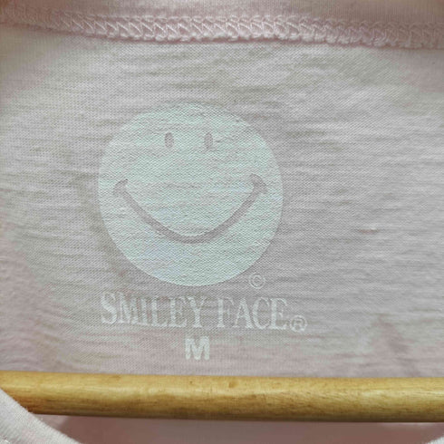 SMILEY FACE Y2K ニコちゃん ラインストーン Tシャツ レディース JPN:M