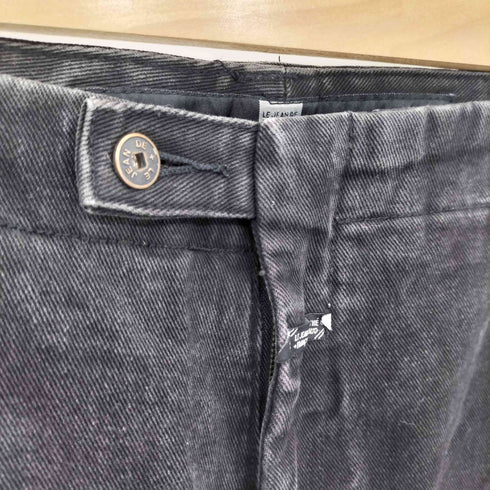 マリテフランソワジルボー MARITHE FRANCOIS GIRBAUD ブラック デニム シャトル パンツ メンズ 44M