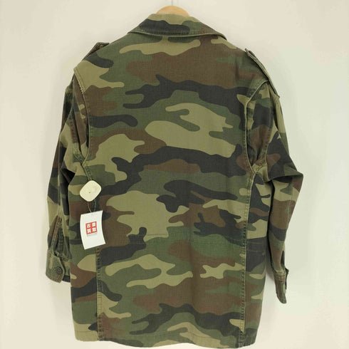 ザラ ZARA キルト ライナー付き 迷彩 カモフラ ワークジャケット メンズ import:S