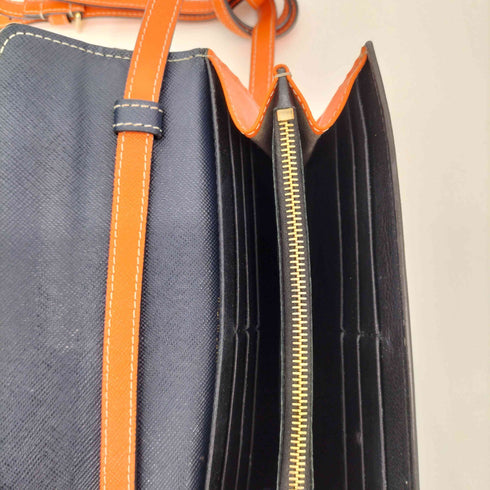 マルニ MARNI サフィアーノレザー マルチカラー ショルダーウォレット レディース