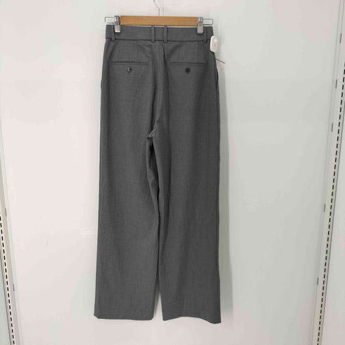 ユニクロ UNIQLO タックワイドパンツ 丈長め レディース JPN:M