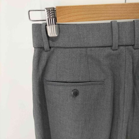 ユニクロ UNIQLO タックワイドパンツ 丈長め レディース JPN:M