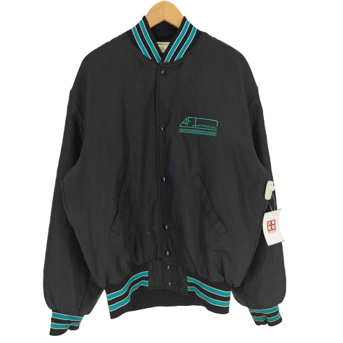 ホロウェイ HOLLOWAY 90S USA製 裏地キルト ナイロン スタジャン メンズ import:L