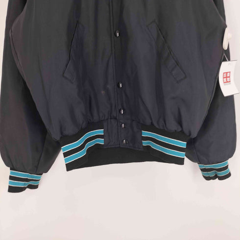 ホロウェイ HOLLOWAY 90S USA製 裏地キルト ナイロン スタジャン メンズ import:L