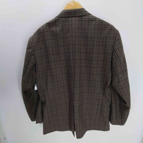 リーガル REGAL ポリ ウール マドラスチェック 2B テーラード ジャケット メンズ BE6