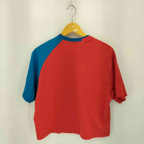 カラー kolor 再構築 バイカラー ドッキング Vネック 半袖Tシャツ カットソー メンズ 2