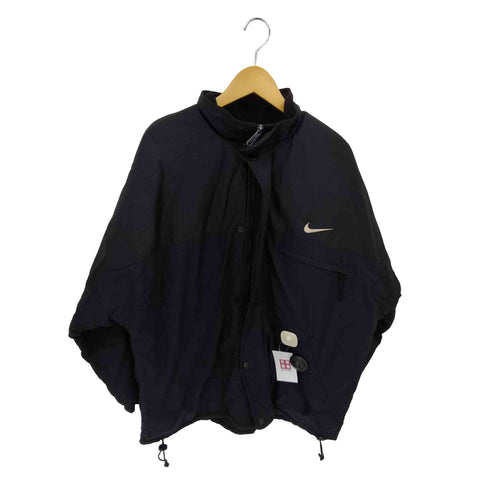 ナイキ NIKE 90-00s 白タグ スウッシュ刺繍 裏地キルティング 中綿パファージャケット メンズ XL