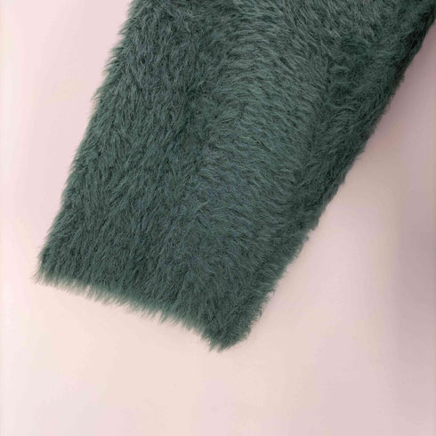 ザラ ZARA シャギーニット カーディガン メンズ L-XL