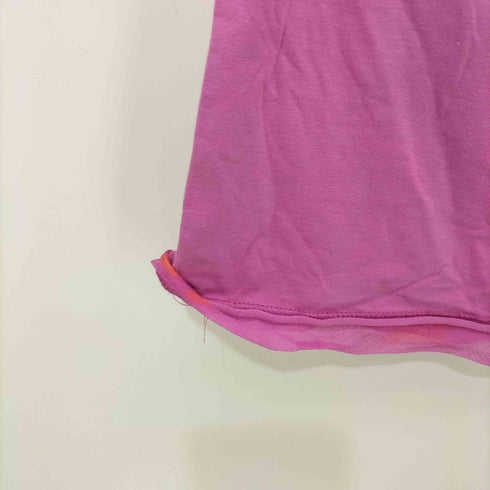 アルマーニジーンズ ARMANI JEANS シルク切替 タンクトップ レディース US:4