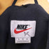 ナイキ NIKE 90-00s 白タグ フロントデザイン ジップアップ ナイロンジャケット メンズ XL
