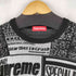 シュプリーム Supreme 17SS NEWSPRINT SWEATER メンズ