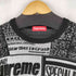シュプリーム Supreme 17SS NEWSPRINT SWEATER メンズ