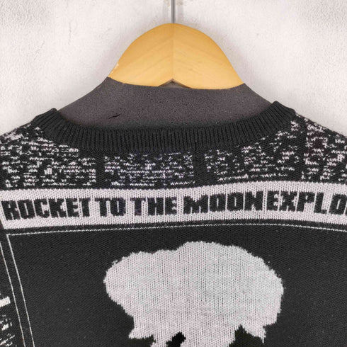 シュプリーム Supreme 17SS NEWSPRINT SWEATER メンズ