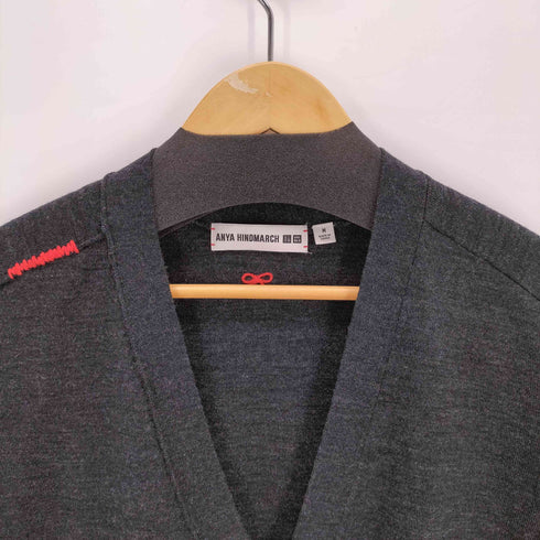 アニヤハインドマーチ ANYA HINDMARCH メリノオーバーサイズVネックカーディガン レディース JPN:M