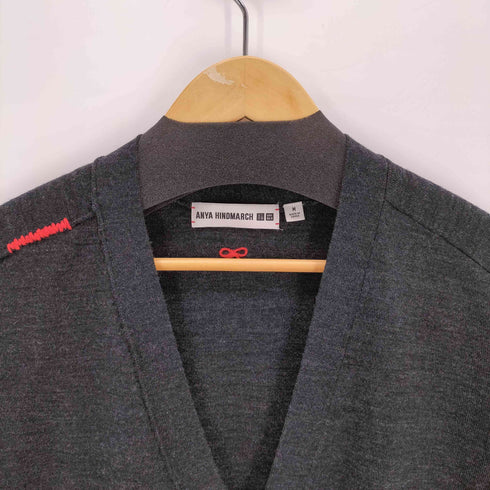 アニヤハインドマーチ ANYA HINDMARCH メリノオーバーサイズVネックカーディガン レディース JPN:M