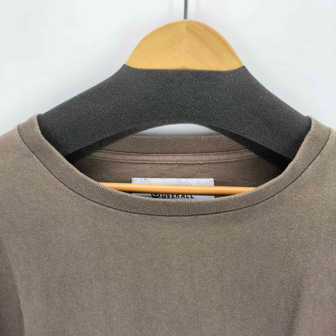 ユニバーサルオーバーオール UNIVERSAL OVERALL クルーネッククロップドTシャツ レディース FREE