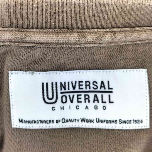 ユニバーサルオーバーオール UNIVERSAL OVERALL クルーネッククロップドTシャツ レディース FREE