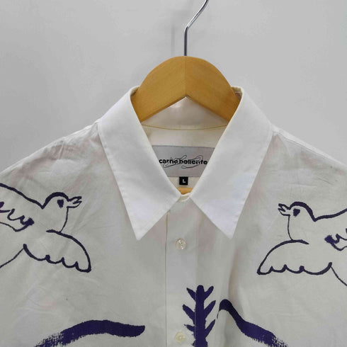 カルネボレンテ Carne Bollente Wild Wild West ワイルド ワイルド ウェスト 総柄 シャツ メンズ import:L