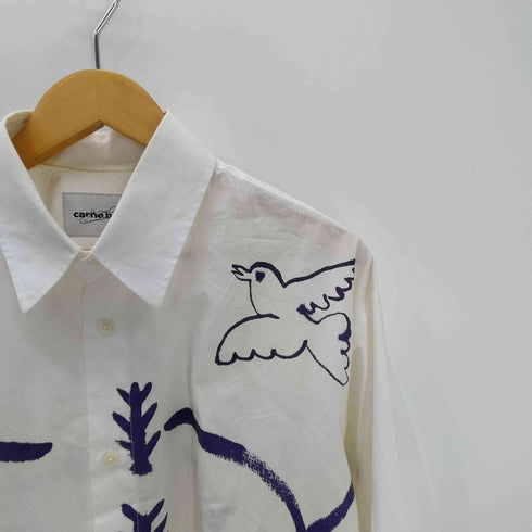 カルネボレンテ Carne Bollente Wild Wild West ワイルド ワイルド ウェスト 総柄 シャツ メンズ import:L