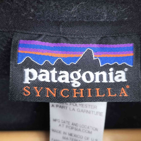 パタゴニア patagonia 企業ロゴ刺繍 SYNCHILLA シンチラ フリースベスト メンズ import:L