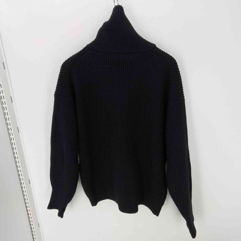 エイチビューティーアンドユースユナイテッドアローズ H BEAUTY & YOUTH UNITED ARROWS 22AW フレンチ メリノ ハーフジップ 畦プルオーバー ニット メンズ JPN:M