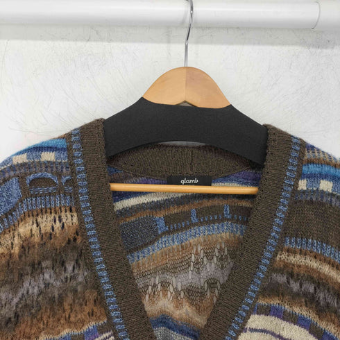 グラム glamb Legget cardigan ラゲットカーディガン メンズ JPN:M