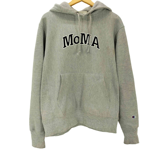 チャンピオン Champion 青単 復刻 REVERSE WEAVE リバースウィーブ アーチロゴ プルオーバー パーカー メンズ import:M