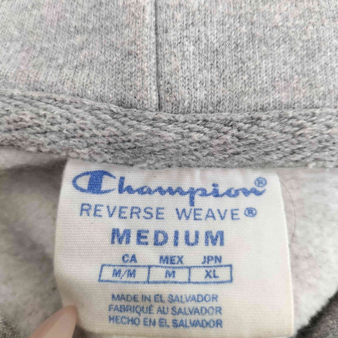 チャンピオン Champion 青単 復刻 REVERSE WEAVE リバースウィーブ アーチロゴ プルオーバー パーカー メンズ import:M