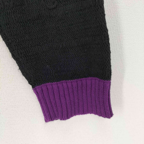 ディーゼル DIESEL 総柄 マルチカラーコットンニット メンズ XXL