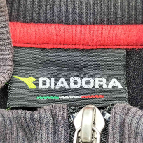 ディアドラ DIADORA フロントロゴ ナンバリング トラック ジャケット メンズ JPN:0