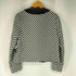 ランバンオンブルー LANVIN en Bleu 総柄 ノーカラージャケット レディース 38