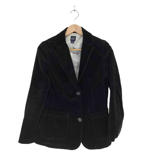 ギャップ Gap 00s OLD 2Bベロアテーラードジャケット レディース 4