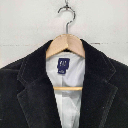 ギャップ Gap 00s OLD 2Bベロアテーラードジャケット レディース 4