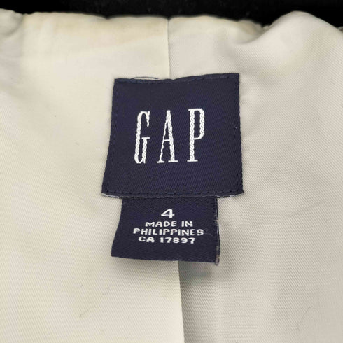 ギャップ Gap 00s OLD 2Bベロアテーラードジャケット レディース 4
