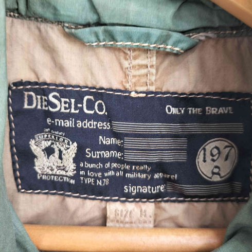 ディーゼル DIESEL M-65 ミリタリージャケット メンズ import:M