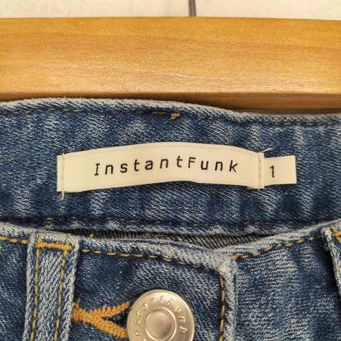 INSTANTFUNK ストレートデニムパンツ import レディース 1