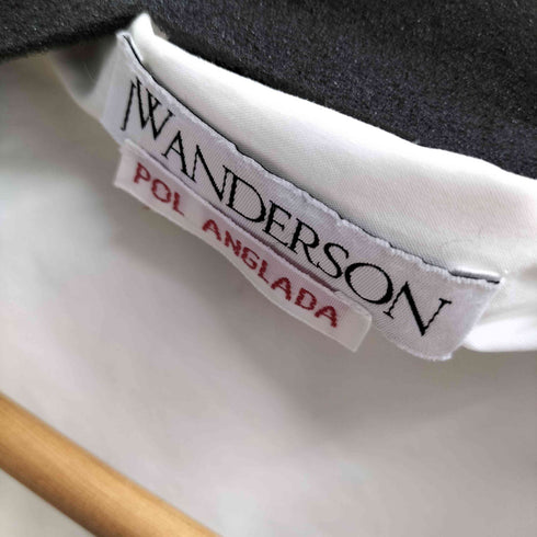 ジェイダブリューアンダーソン JW ANDERSON POL ANGLABA グラフィックプリント 開襟 オープンカラー シャツ メンズ UK:42
