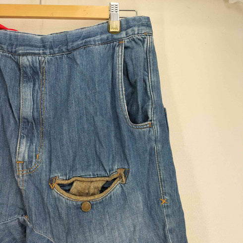 フラボア FRAPBOIS ポケットデザインショートサルエル デニムパンツ メンズ JPN:2