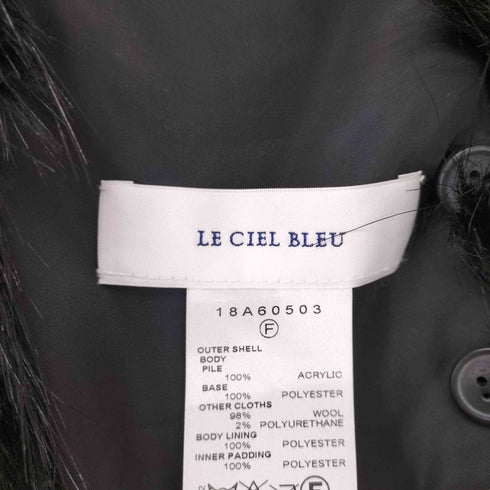 ルシェルブルー LE CIEL BLEU フェイクファーティペット レディース FREE