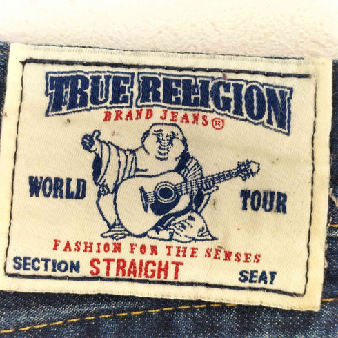 トゥルーレリジョン TRUE RELIGION USA製 ストレートデニムパンツ メンズ 30
