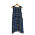 コットンハウスアヤ Cotton House Aya チェック ウール ノースリーブワンピース レディース JPN:M