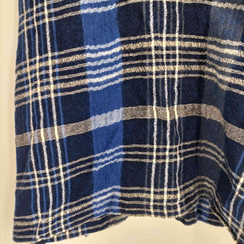 コットンハウスアヤ Cotton House Aya チェック ウール ノースリーブワンピース レディース JPN:M