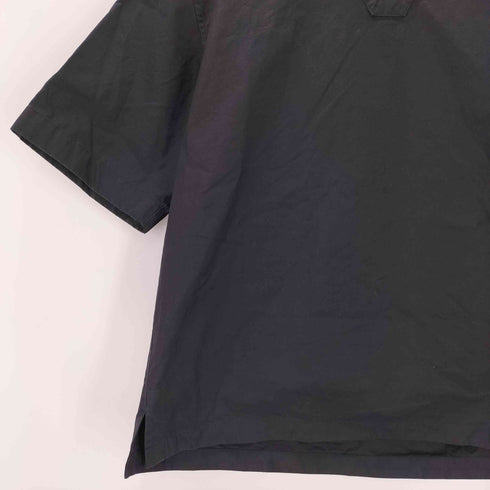 ジルサンダー JIL SANDER イタリア製 白タグ Vネック コットン S/S シャツ メンズ EUR:46