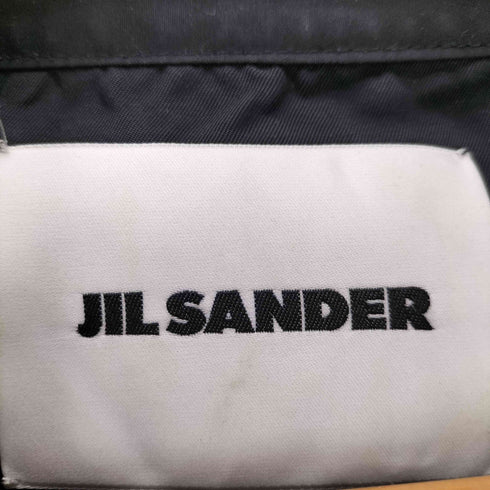 ジルサンダー JIL SANDER イタリア製 白タグ Vネック コットン S/S シャツ メンズ EUR:46